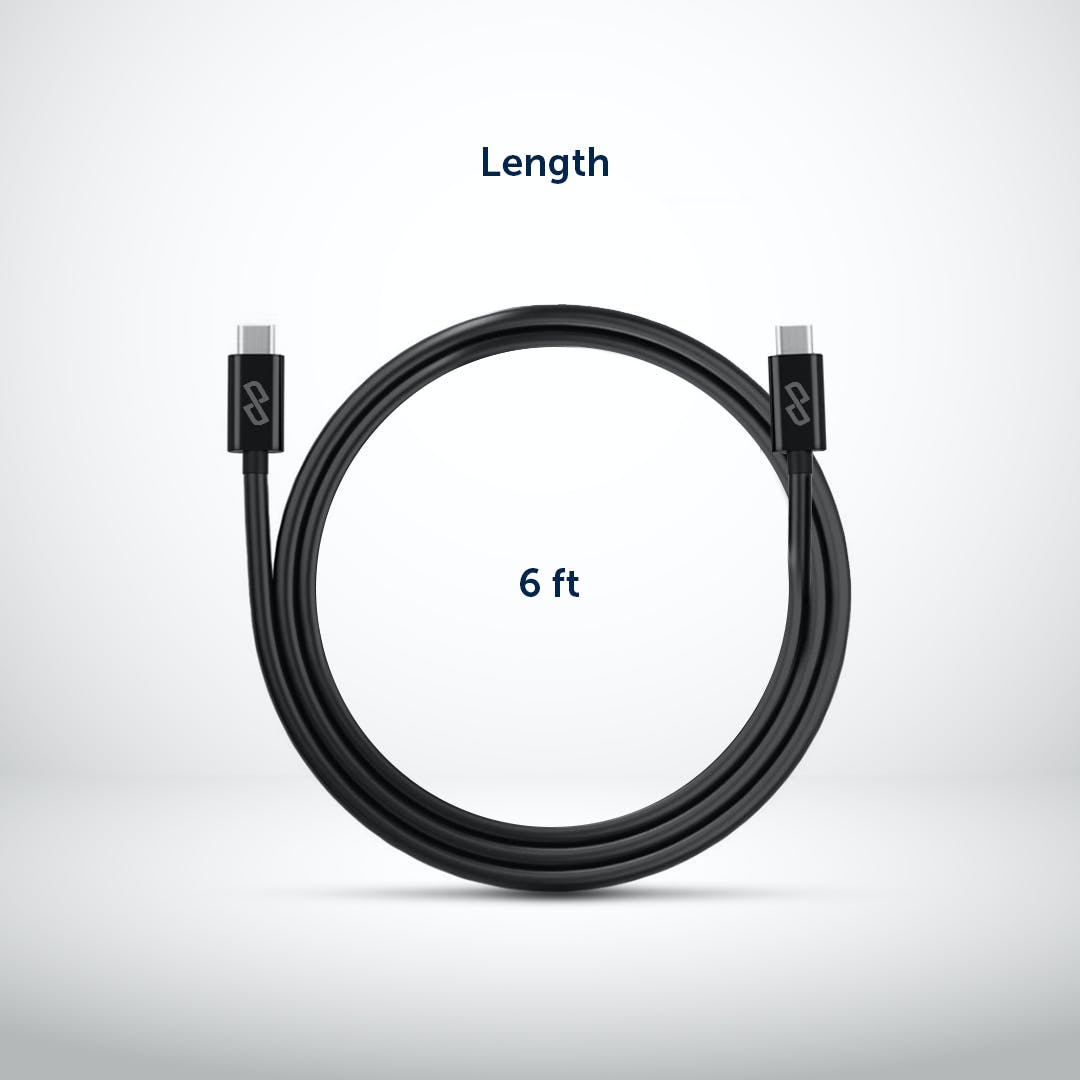USB C to USB C 3.1 Gen 2 Fast-Charging Cable - Desklab Monitor