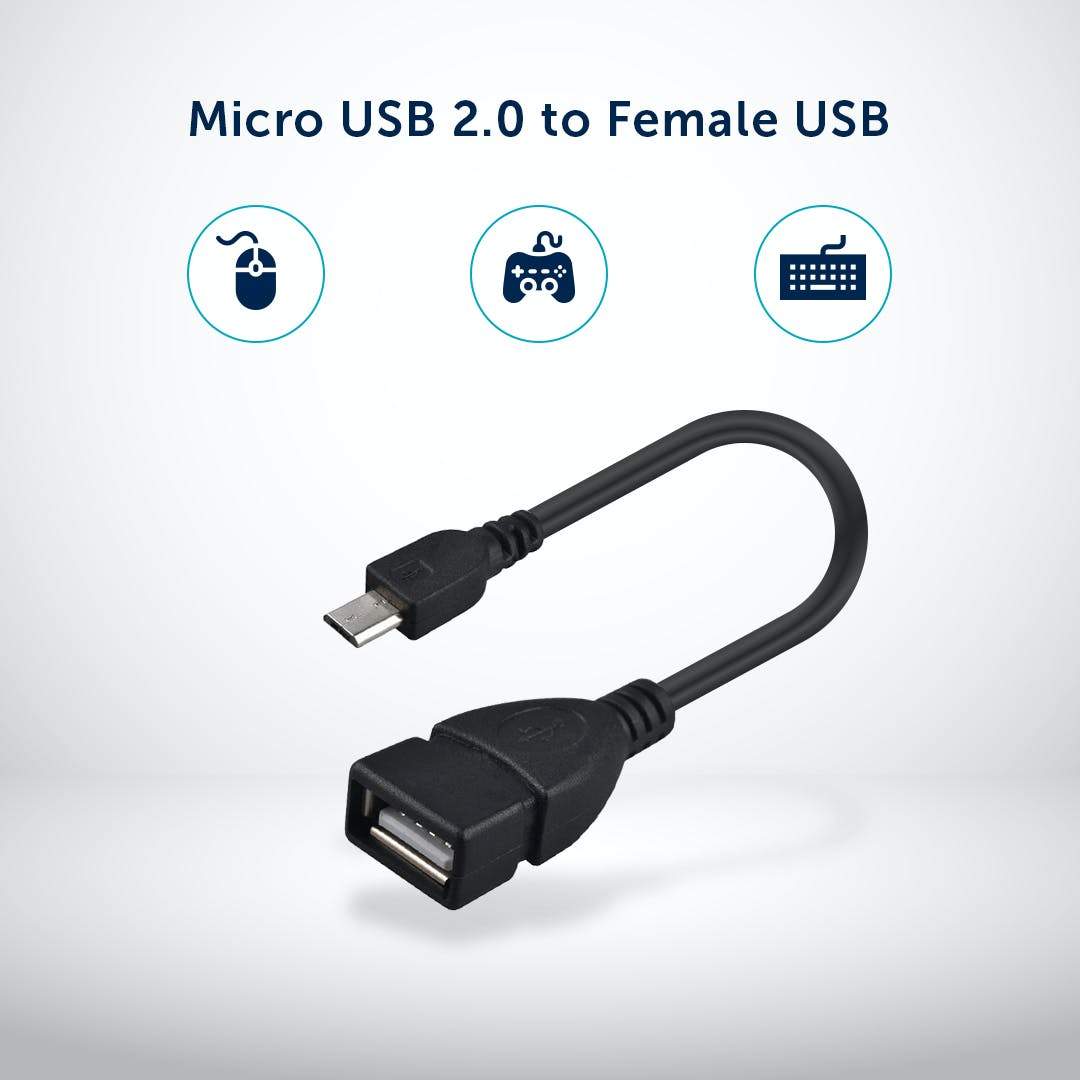 Micro USB 2.0 to Female USB - Desklab Monitor