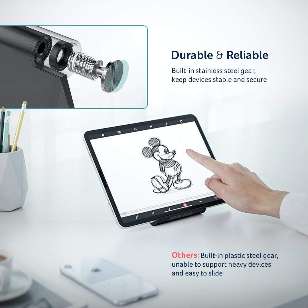 Multi-Angle Portable Monitor / Tablet Stand - Desklab Monitor