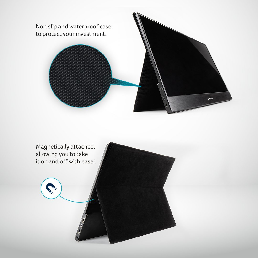 Desklab Foldable Magnetic Stand + Cover - Desklab Monitor